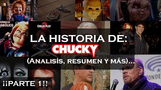 LA HISTORIA DE CHUCKY 🔪🩸 Desde la primera hasta quotLa novia de Chukyquot [upl. by Pape]