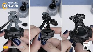 How to Undercoat  Beginner  Warhammer Painting Essentials [upl. by Ayk242]