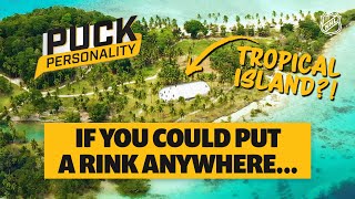 Where would YOU put a hockey rink 🏒🏝🗻 Puck Personality [upl. by Isaacson255]