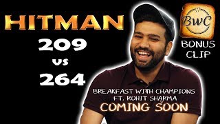 Rohit Sharma On Which Double Century Was The Best  Breakfast With Champions Exclusive [upl. by Ydieh759]