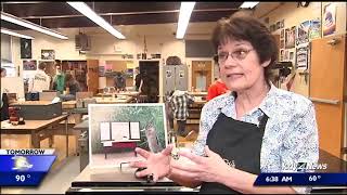 Students build miniatures for Spokane womans chipmunk calendar [upl. by Kingsbury470]