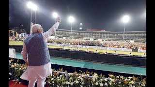 PM Shri Narendra Modis speech at Run for New India Marathon in Surat Gujarat  25022018 [upl. by Hnid614]