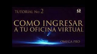 conoce el manejo de la plataforma virtual de omega pro [upl. by Sral906]