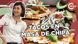 TACOS EN MASA DE CHIPÁ [upl. by Louise]