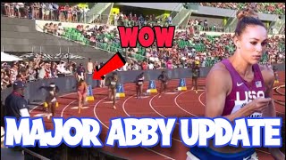 🚨 BREAKING Abby Steiner Made It Look EASY As She Cruised To The 200 Meter Finals‼️ [upl. by Wiggins]