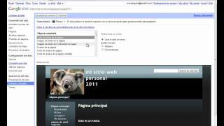 Cómo crear un sitio web con Google sites Parte 4 de 4 [upl. by Jobina]