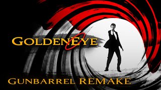 GOLDENEYE 007 Gunbarrel Sequence Remake 4K [upl. by Kcirdde]