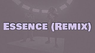 WizKid  Essence Remix Lyrics ft Justin Bieber amp Tems [upl. by Zubkoff]