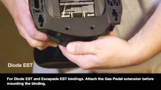 How to Set up Burton EST Bindings on Burton Snowboards Featuring The Channel [upl. by Santa]