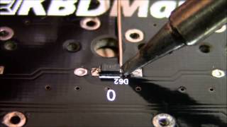 Soldering SMD diodes [upl. by Noyahs]