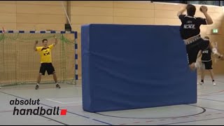 Handball position training for backcourt players 1 [upl. by Camp]