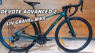 2024 LIV DEVOTE ADVANCED 2 XS  WEIGHT  WOMENS GRAVEL BIKE [upl. by Odnamra]