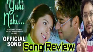 YUHI NAHI SONG REVIEW  YUHI NAHI SONG REACTION  NAAM  AJAY DEVGN  UDIT NARAYAN ALKA YAGNIK 🔥 [upl. by Ynnek]