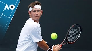 Donaldson v Dutra Silva match highlights 1R  Australian Open 2017 [upl. by Arocet]