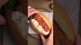 Spicy meatball subs with burrata meatballs [upl. by Shuma]