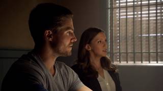 Arrow 1x05  Oliver Takes the Lie Detector Test [upl. by Neenaej]