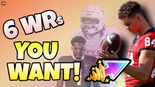 6 Rookie WRs You WANT in Your Draft  Dynasty Fantasy Football 2024  DD261 Clip [upl. by Amsirahc994]