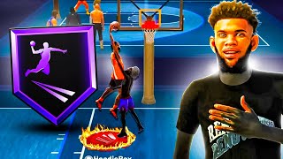 NEW BEST FINISHING BADGES  DUNK PACKAGES IN NBA 2K22 UNLIMITED CONTACT DUNKS WITH SLASHER BUILD [upl. by Nnalatsyrc]