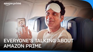 Your Amazon Prime Recommendation FT Manoj Bajpayee  Prime Video India [upl. by Ierdna]