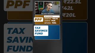 PPF vs TaxSaving FUND  Ankur Warikoo shorts [upl. by Selle]