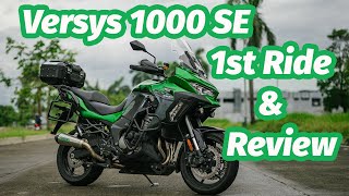 Kawasaki Versys 1000 SE Review amp Arrow exhaust sound check [upl. by Anippesuig]