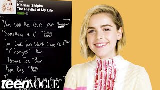 Kiernan Shipka Creates the Playlist to Her Life  Teen Vogue [upl. by Savory]