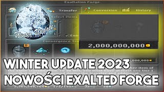 PL Tibia News  Nowości Exalted Forge Winter Update 2023 [upl. by Viki]