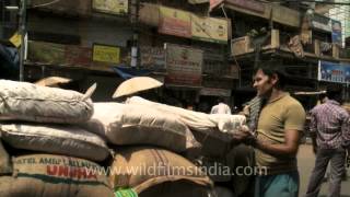 Black gold  Pepper being sold in Indias ancient spice market [upl. by Nallad294]