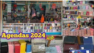 🦁 Ya llegaron las agendas 2024 a tienda Centro CDMX  Modelos Kawaii y Diferentes Tamaños y Precios [upl. by Enyaj709]