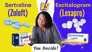 Sertraline vs Escitalopram A comparative review of two SSRI antidepressants [upl. by Melania401]