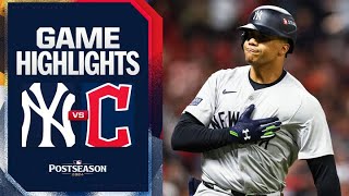 Yankees vs Guardians ALCS Game 4 Highlights 101824  MLB Highlights [upl. by Rekrap417]