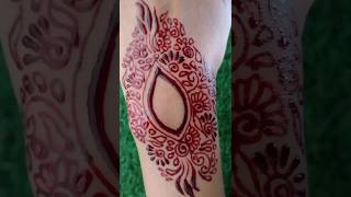 beautiful henna design  simple easy mehndi design for back handsartisticurwa [upl. by Cyndie]