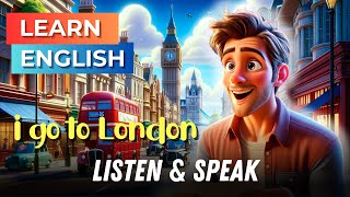 Learn English Through Stories  I Went to London  English Story  How I Improve my English [upl. by Parsons]