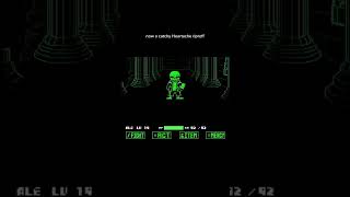 Green Sans sans green undertale underground video shorts shortsvideo video genocideroute [upl. by Maleeny64]