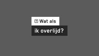 Wat als ik overlijd  bpfBOUW [upl. by Clintock]