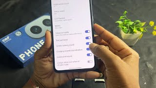 CMF Phone 1  Turn Off Screen Locking Sound  CMF Phone 1 Me Screen Locking Sound Kaise Band Kare [upl. by Naruq]