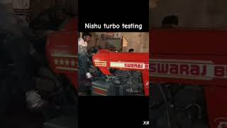 Swaraj 855 Turbo testing [upl. by Eydie]