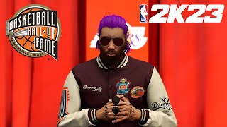 NBA 2K23 My Career PC Hall of Fame Speech [upl. by Namien]