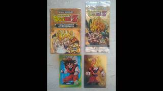 Tarjetas Cartas Serie Dorada Dragon Ball Z Topps Argentina año 2008 [upl. by Ailegra]