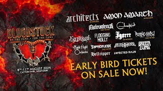 BLOODSTOCK FESTIVAL 2024  BAND ANNOUNCEMENT [upl. by Hildebrandt]