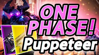 One Phase Puppeteer  New Vespers Host Dungeon  Destiny 2 Episode Revenant [upl. by Ynoyrb]