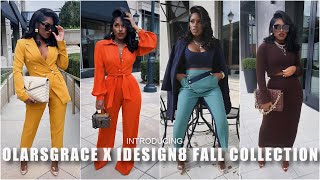 INTRODUCING OLARSGRACE x IDESIGN8 FALL 21 COLLECTION  iDESIGN8 [upl. by Airbmat]