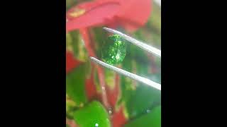 Green circon raire gemstone please SUBCRIIBE gemstone පච්ච [upl. by Katsuyama]