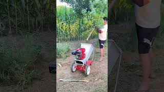 Chani farming cutting machine farming [upl. by Akinad]