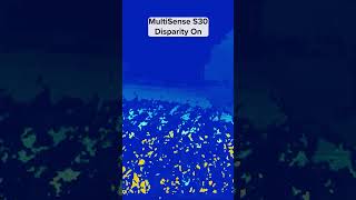 Multisense S30 Disparity Comparison autonomy robotics agriculture shorts [upl. by Enisaj334]