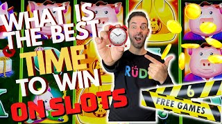 ⏰ What is the BEST Time to WIN on Slots 🎰 [upl. by Maxim]