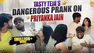 Tasty Teja Heart Attack PRANK on Priyanka Jain💔  Shivakumar  Never Ending Tales [upl. by Ecitsuj]