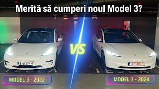 Test de consum între noul Model 3 quotHighlandquot și Model 3 2022 [upl. by Asilehs]