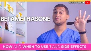 How and when to use BETAMETHASONE and Side Effects  What is betamethasone used for [upl. by Sorazal]