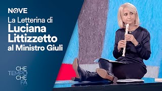 La Letterina di Luciana Littizzetto al Ministro Giuli  Che Tempo che Fa [upl. by Codd]